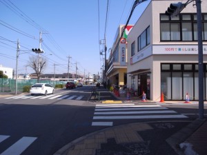 平和台駅からのルート②